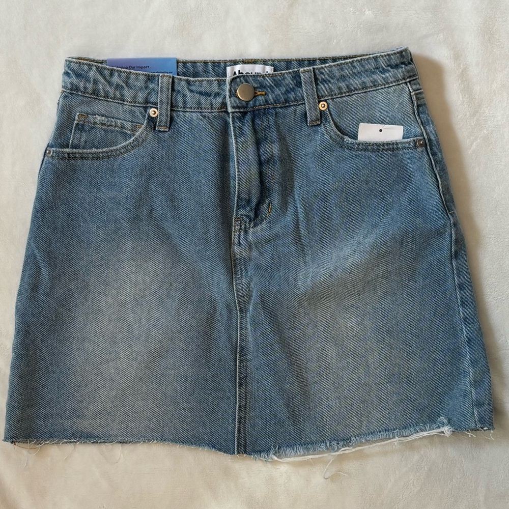 Abound Blue Denim Mini Skirt